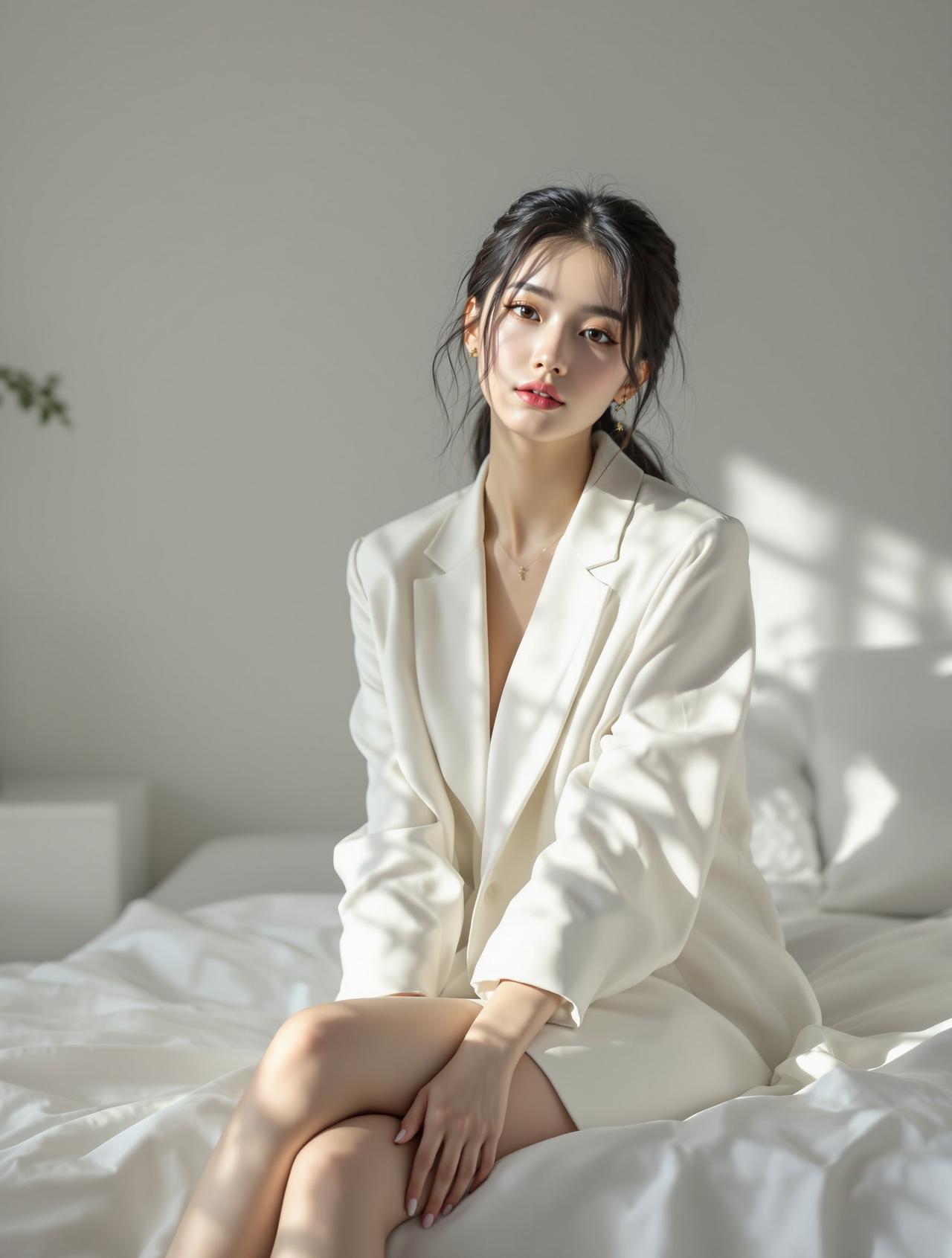 私房写真 · 白色纯净系 - 纯白 - Rosi写真私房写真高清写真作品1