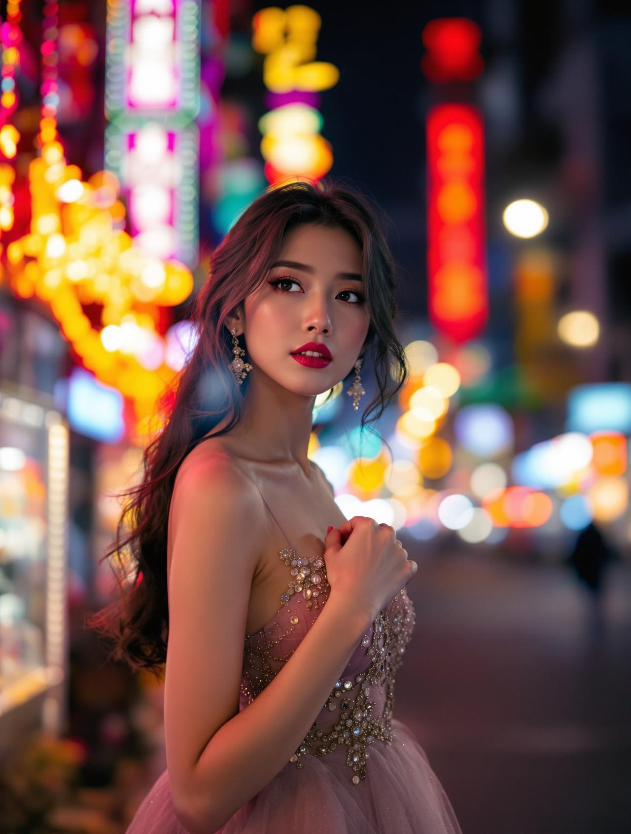 台湾写真 · 城市夜景 - 夜晚 - Rosi写真台湾写真高清写真作品1
