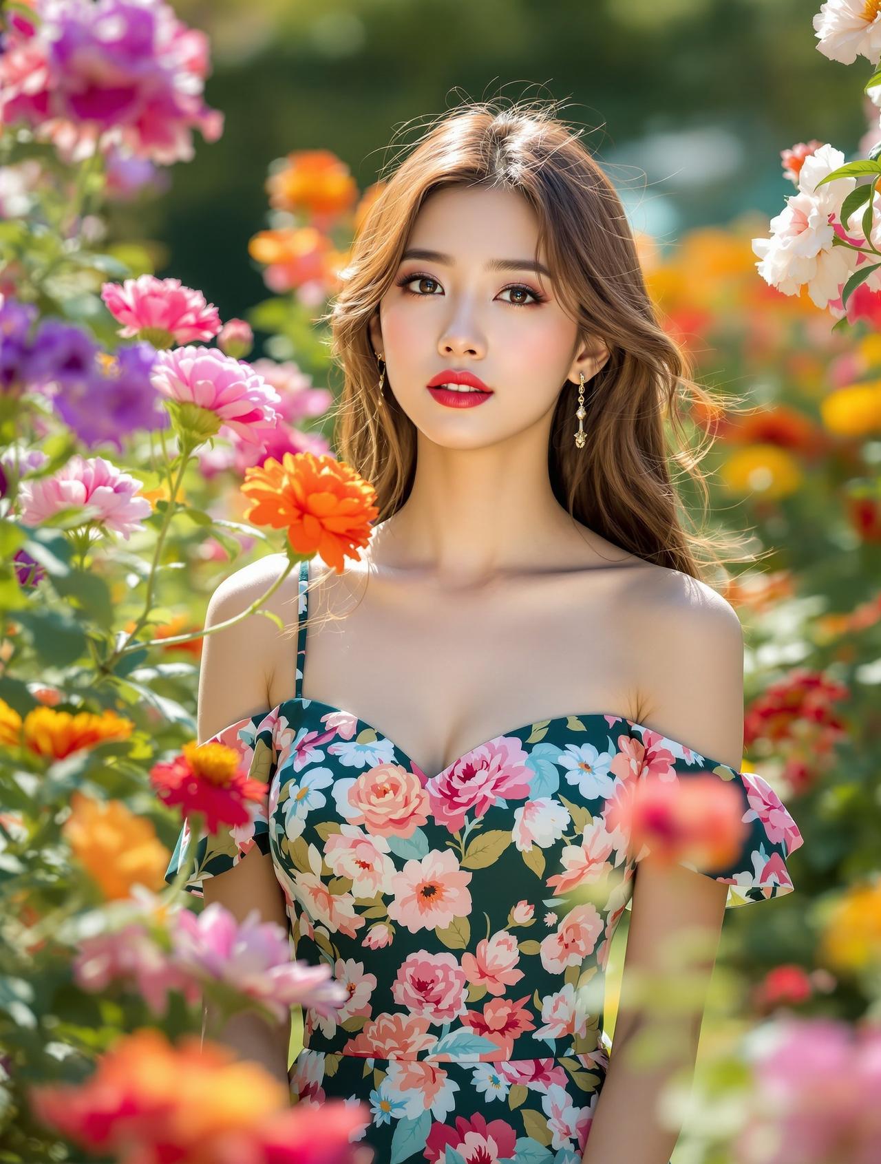 IMiss Vol.801 · 花园物语 - 花花 - Rosi写真IMiss精选作品